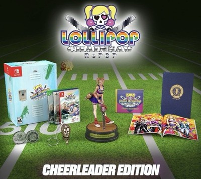 Lollipop Chainsaw Repop Collectors Edition Xbox X S Game Juliet Statue Sound Cd