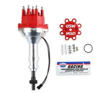 Msd Ignition 85786 Billet Small Cap Distributor Ford 351w Steel Gear Hydraulic