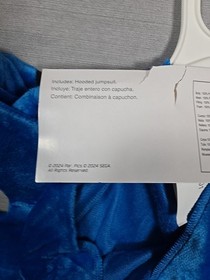 Sonic Costume From Sonic 3, Size S 4/6