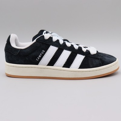 Adidas Campus 00s Men's Size 8.5 US Core Black Suede White Gum Sneakers HQ8708
