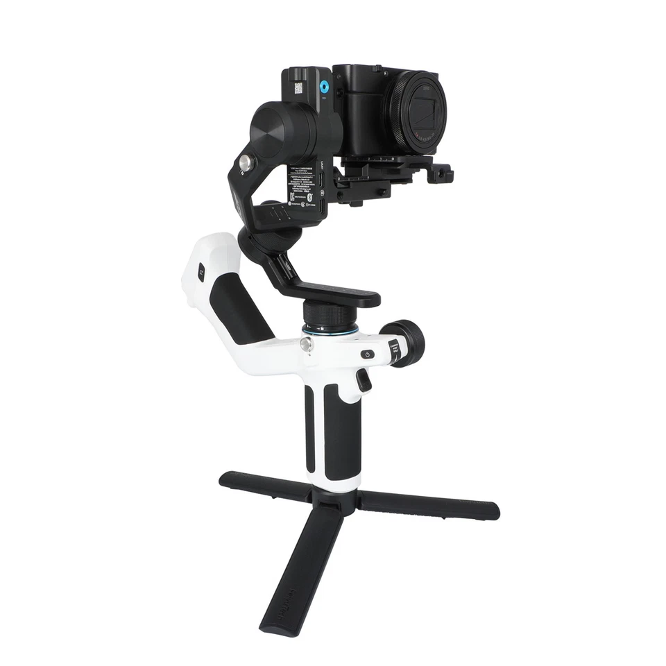 Feiyu SCORP-Mini 2 (White) Gimbal Stabilizer for Smartphone/Camera with AI Tracking - Image 4 of 4