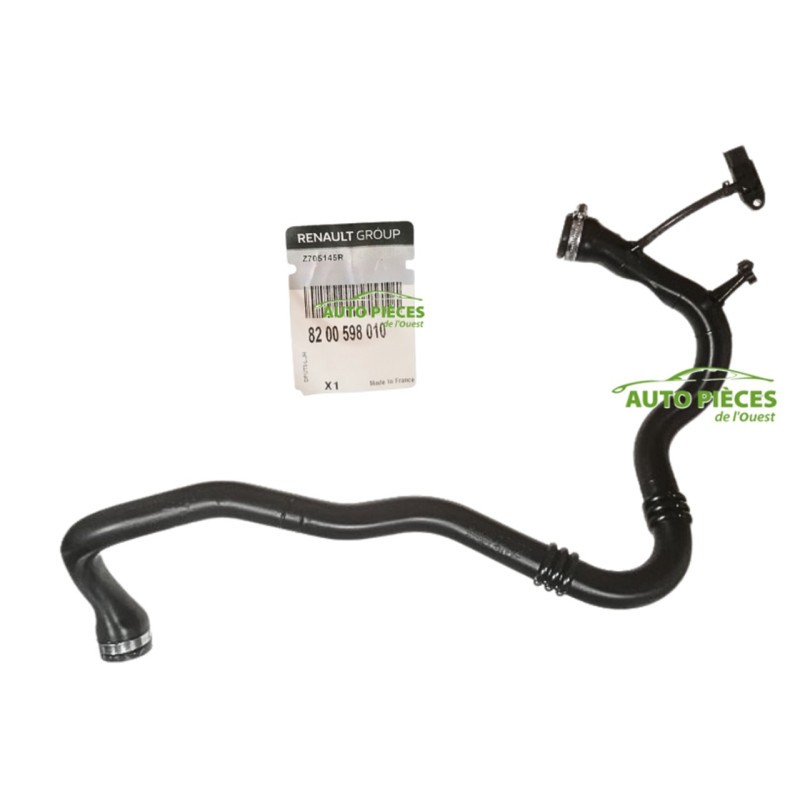 Tuyau durite air turbo 8200598010 compatible Dacia et Renault 1.5 dCi
