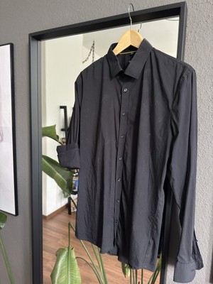 Olymp No 6 Super Slim Schwarz Größe 16,5 42 M/L Super Zustand