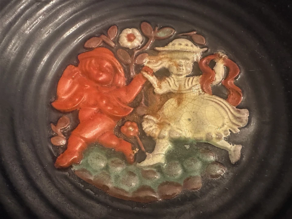 seltene alte Keramik Schale SOMAG Meissen Heinrich Thein (1888-1969 ) - Image 4 of 4