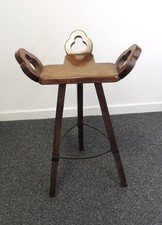 Brutalist Marbella Style Bar Stool #1 | Thames Hospice