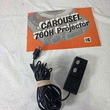 Remote Control Kodak Carousel Slide Projector console reverse forward 5pin Manua