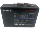Sony WM-F66 F76 Radio Cassette Recording Walkman w/ Built in Speaker -PARTS ONLY