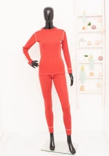 Janus Merino Base Layer 2 Piece Set Top & Leggings 100% Wool Thermal 16 Yrs new