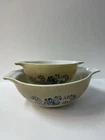 VTG Pyrex Homestead Cinderella Mixing Bowls Set of 2