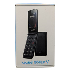 Alcatel Go Flip V 4051S Flip Phone 8GB AT T Locked 4G 2.8 Display 2 MP Camera