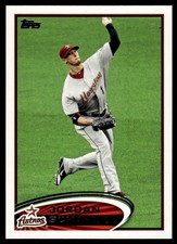 2012 Topps #428 Jordan Schafer