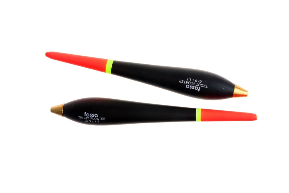 2 GALLEGGIANTI piombati FASSA Trout Floater Scorrevoli - 9+1,5 gr  -  GH208 - Immagine 2 di 4