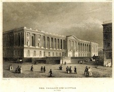 Frankreich Paris Palast des Louvre Historisch...