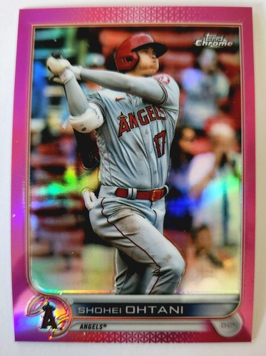 2022 Topps Chrome - Shohei Ohtani #1 Pink Refractor