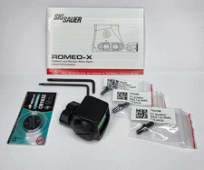 Sig Sauer SORX1200 Romeo-X Compact P365 2MOA & 32MOA Red Dot Sight, Black