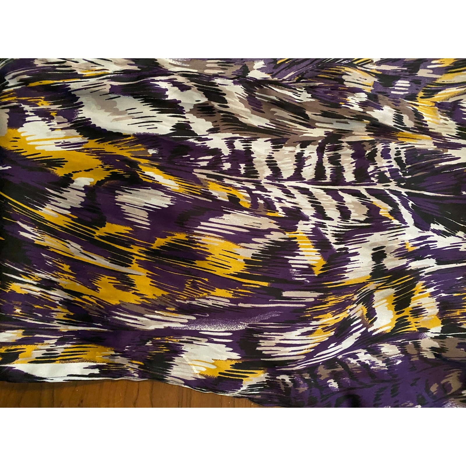 Womens Multi Colored Rectangle Sheer Lightweight … - image 3