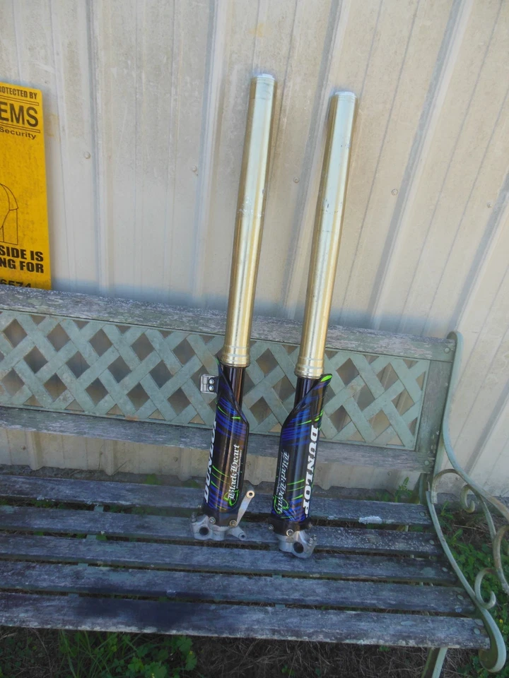 13 - 16 KAWASAKI KX250F KX 250 F SHOWA FRONT FORKS SUSPENSION OEM - Image 2 of 4