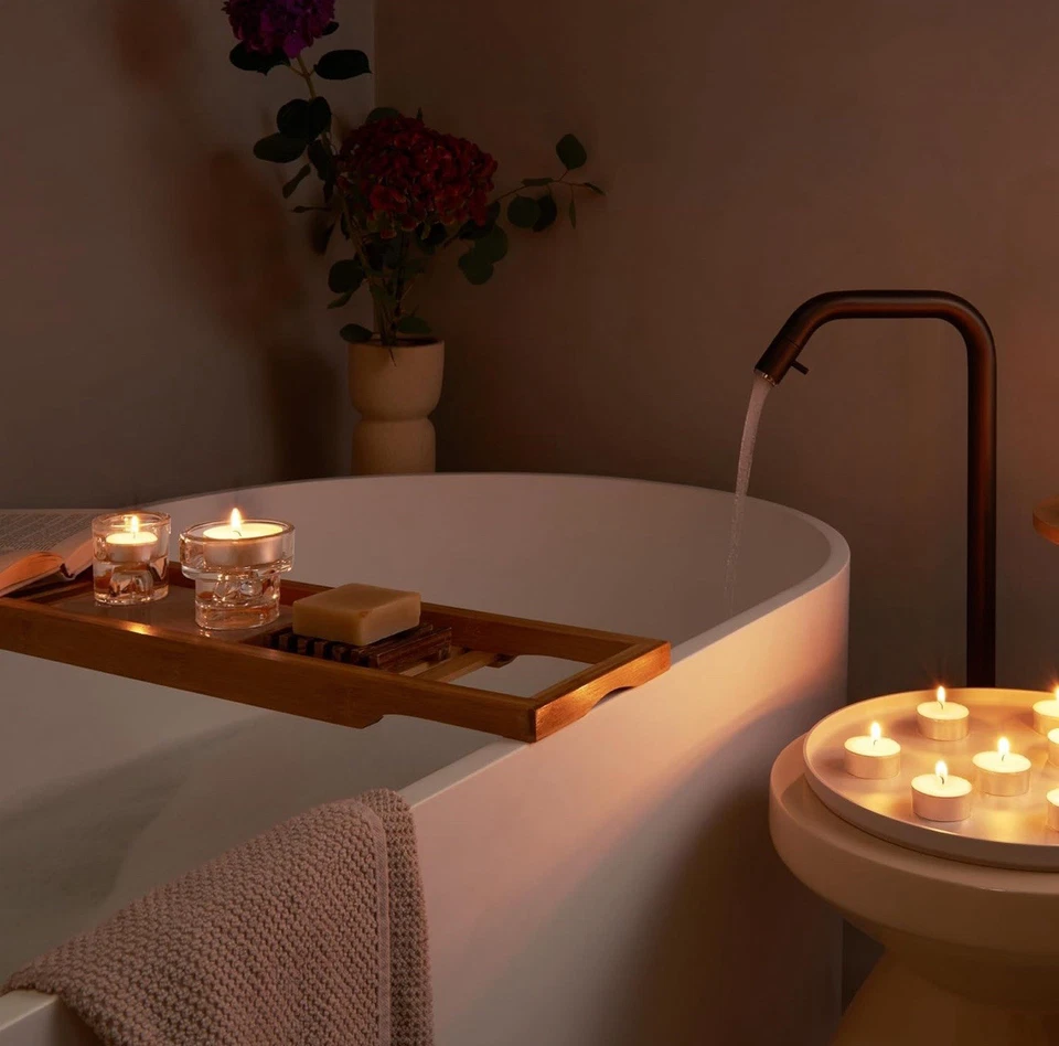 Bolsius Tealight velas sin aroma 8 horas de tiempo de combustión blanco sin perfume paquete de 45 unidades Foto 2 de 4