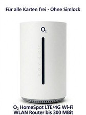 O2 HomeSpot 4G WLAN LTE Sim Karten Router  bis 300 MBit/s  Askey RTL0080.D112