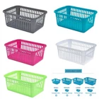 New Plastic Handy Storage Baskets School Home Office Kitchen Pharmacy Tidy Unit