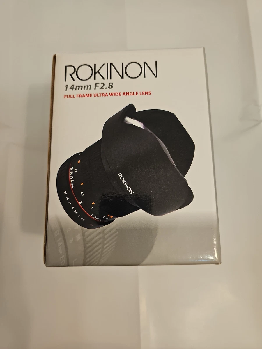 ROKINON f/2.8 Camera Lenses 14mm Focal for sale | eBay