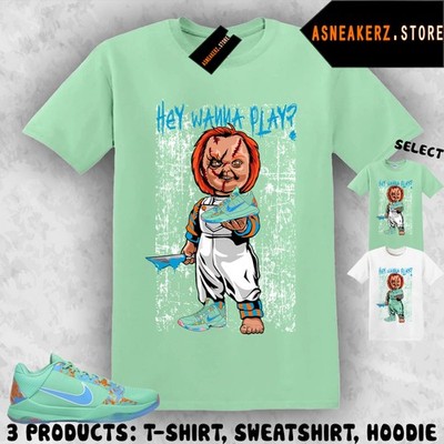 Tee Shirt Matching Kobe 5 Protro NY vs. NY to Match Sneaker Sneakerhead Chucky