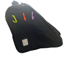 Hexiful Skate Bag Black Carrying Ice Skates Online Skates Roller Skates ice quad