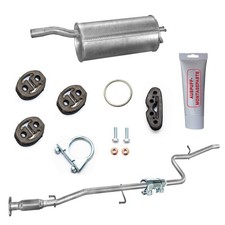 Auspuff Komplett Fiat Doblo 1.2 -8V Kasten Bus Motor: 223A5000 + Montagesatz