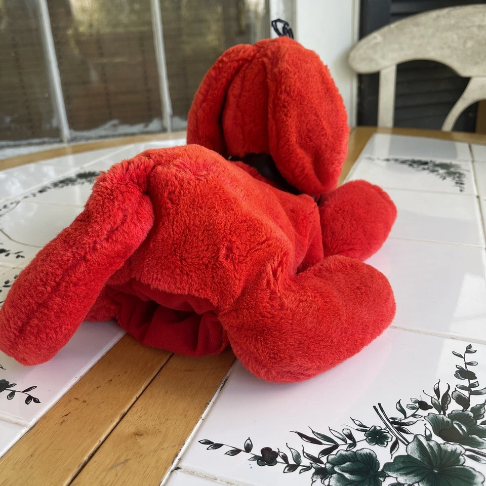 Peluche Clifford El Gran Perro Rojo Marioneta de Mano Norman Bridwell Dakin De Colección 1991 Foto 4 de 4