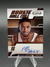 2018-19 Panini Certified - Rookie Roll Call Mikal Bridges #RRC-MIB Auto