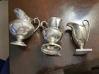 Vintage American Sterling Silver Creamers including International and Whiting
