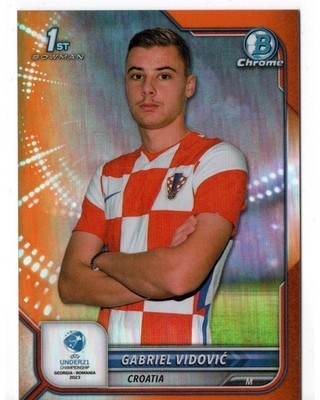 Topps Bowman Chrome U21 2023- Gabriel Vidovic /25, Croatia