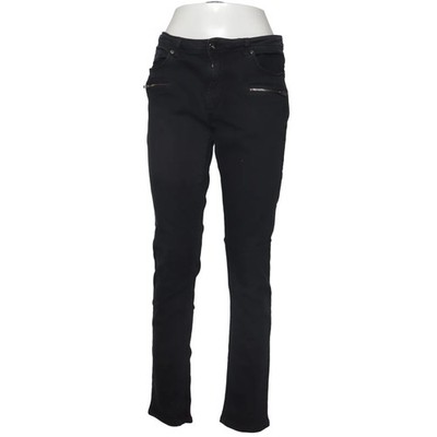 Sa.Hara Blue, Jeans, Größe: 40, Schwarz, Baumwolle/Elasthan/Polyester #WX4