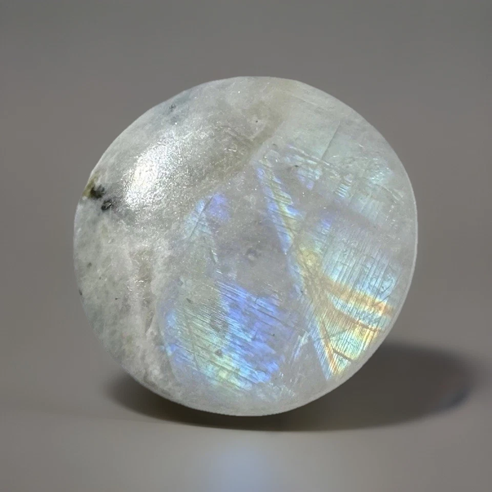 22mm (7/8) Moonstone Gauges and pair of tigers eye  - Image 2 of 4