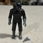 Vintage Star Wars 1982 Tie Fighter Pilot Figure Complete Hong Kong *READ*!
