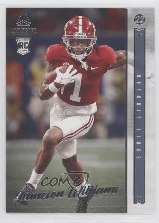 2022 Panini Luminance Rookie Jameson Williams #115 Rookie RC 0za2