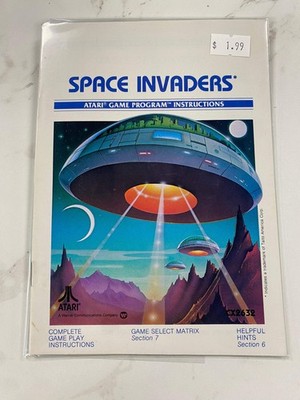 Space Invaders - Atari 2600 Manual Only MO61926