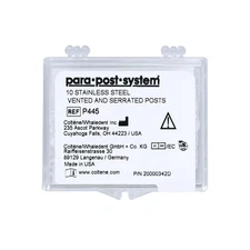 Coltene Whaledent P44-5 ParaPost Stainless Steel .050" Red 10/Pk