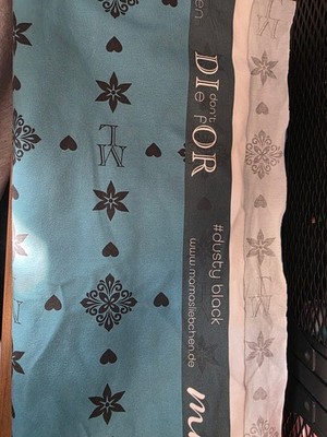 mamasliebchen jersey stoff Dior dusty black nähen