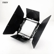 DYNALITE 4 WAY ADJUSTABLE BARNDOOR THIN MODEL FOR M HEADS USED BUT VERY NICE 