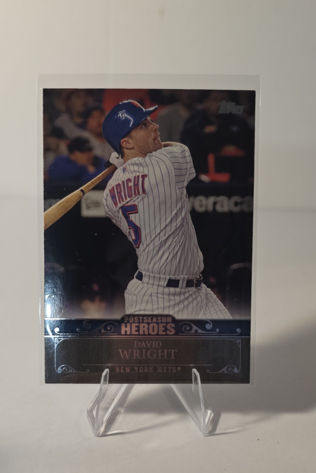 2013 Topps Chrome Update - Postseason Heroes David Wright #PH-20