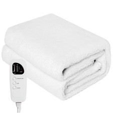 WELLHUT Massage Table Warmer Heating Pad UL Spa Bed Cover Deluxe Fleece 5 Heat L