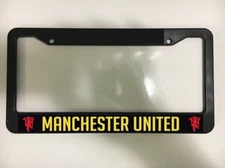 For Manchester United Fans football Soccer Plastic Car License Plate Frame NEW