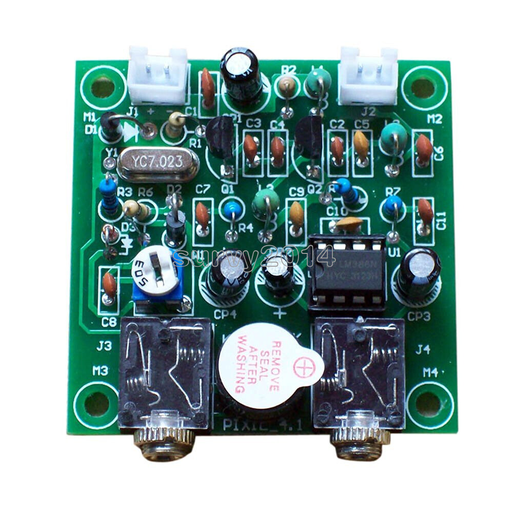 HAM RADIO 40M CW Shortwave QRP Pixie Transmitter Receiver