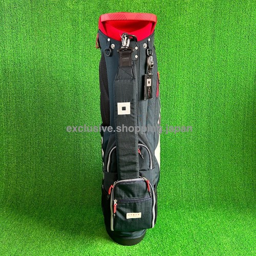 ONOFF Golf Carry Stand Bag 9x 47in Lightweight Nylon 2.6kg Dark Navy 2023 Model - Picture 6 of 24