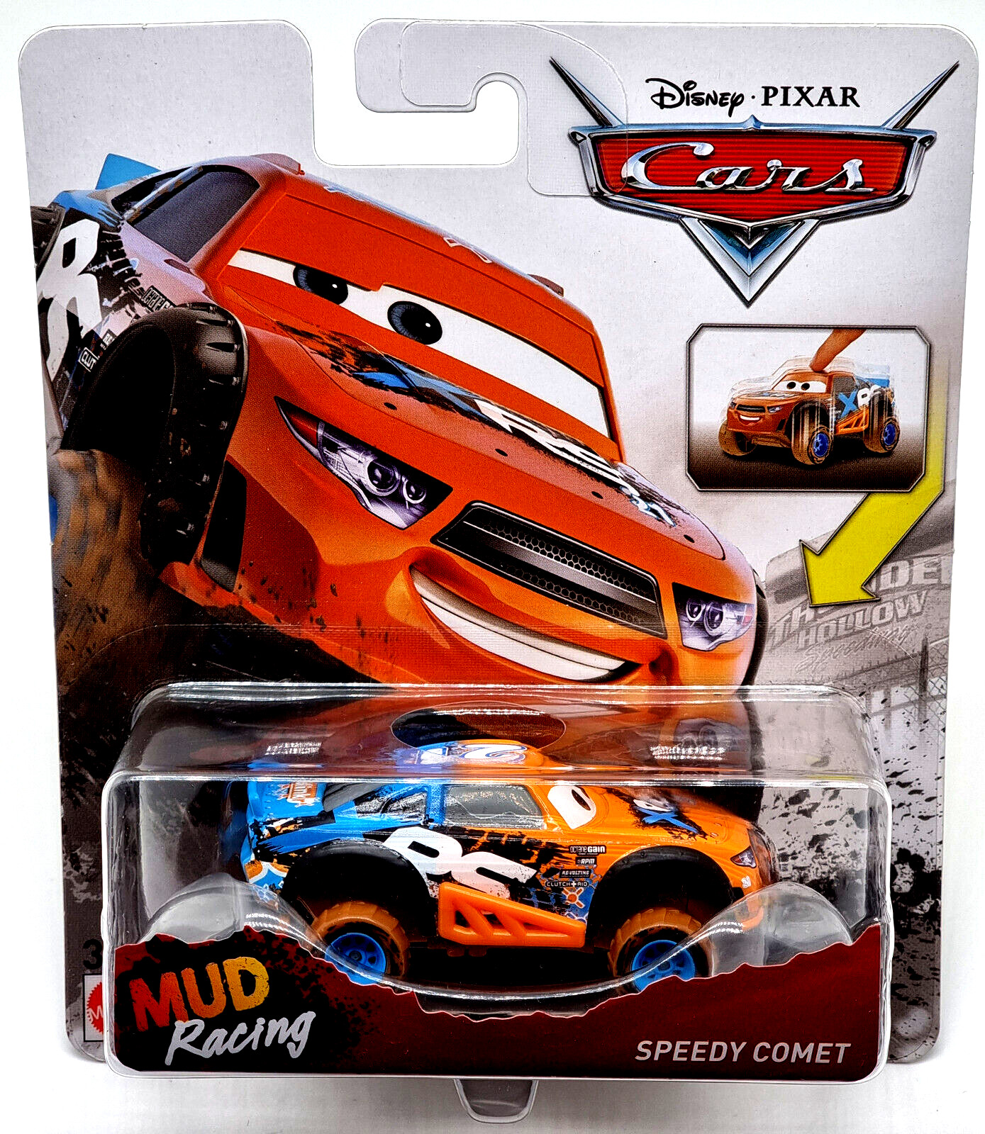 Disney PIXAR Cars Schlammrennen XRS Xtreme Mud Racing GBJ40 Скоростная комета 3090₽