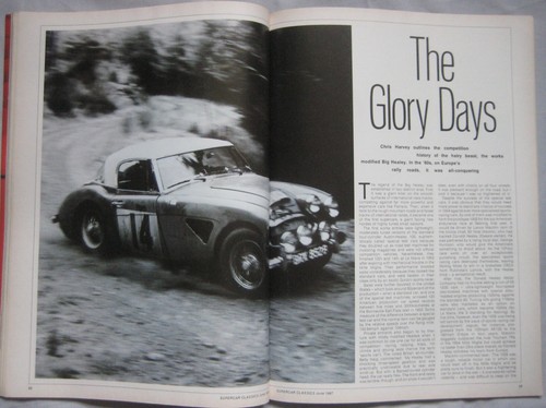 Supercar Classics magazine June 1987 featuring Austin Healey, Ferrari 365GTC/4 - Imagen 5 de 6
