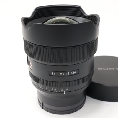 Fast Neu Sony SEL14F18GM Fe 14mm F/1.8 GM Weitwinkel Linse Für E-Mount #20009