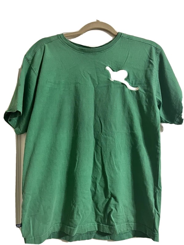Rocawear Denim Co Embroidered Vintage T-Shirt Large Green