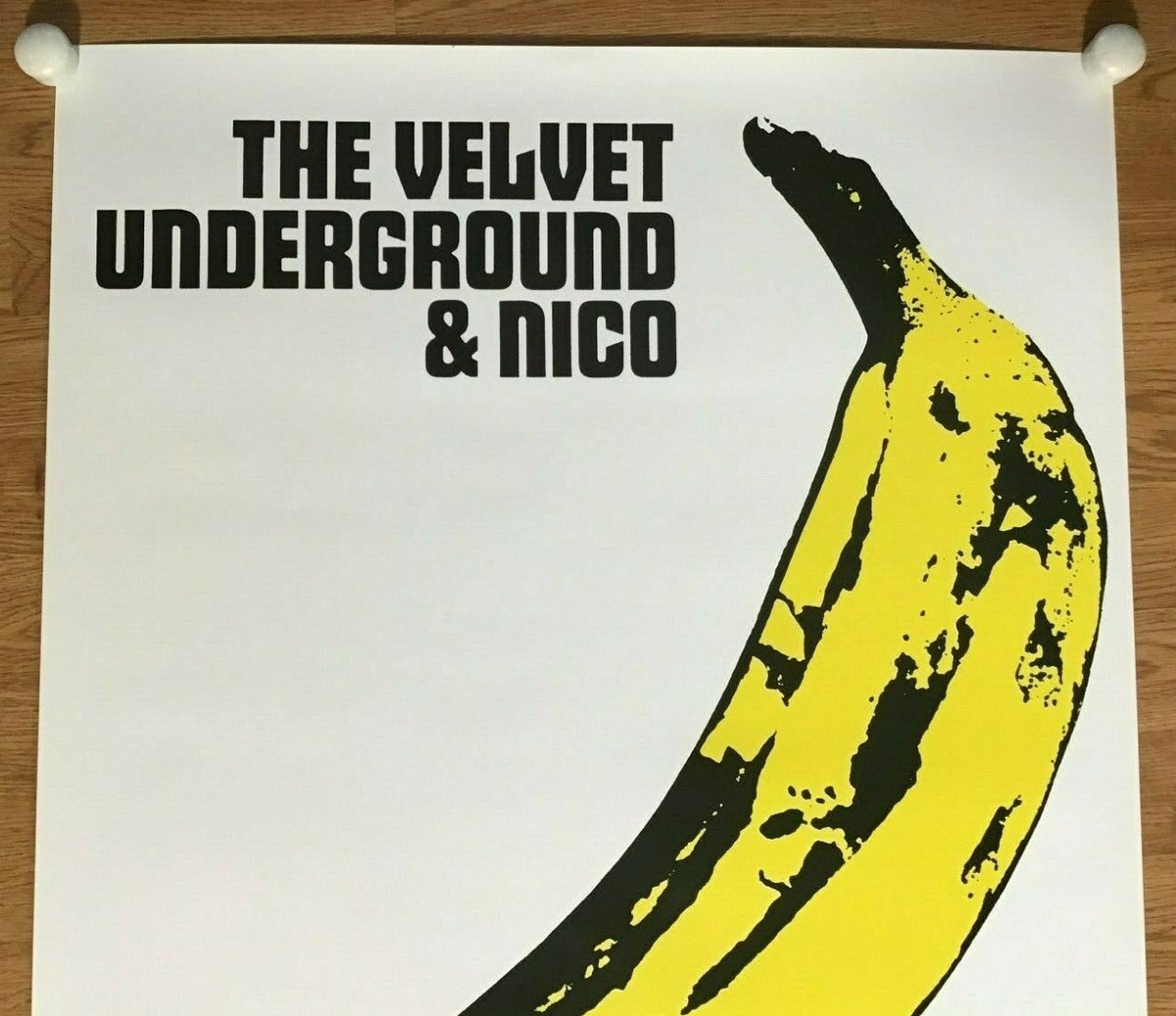 Velvet Underground-Banana Featuring Nico-Andy Warhol Plasticized
